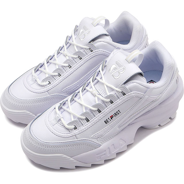 限定ノベルティ付属 コラボ フィラ FILA × BE：FIRST スニーカー ディスラプター2 EXP WSS23023-125 SS23