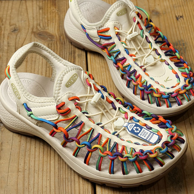 キーン KEEN レディース サンダル ユニーク アストリア 1027295 SS23 W UNEEK ASTORIA キャンプ アウトドアシューズ タイダイ Original Tie Dye Birch