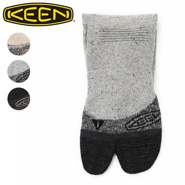 KEEN（キーン） 靴下 タビ グリップ ソックス クウォーター 1028194