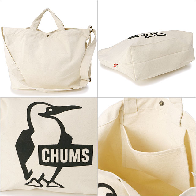 チャムス CHUMS ブービーキャンバスショルダーバッグ CH60-3494 SS23 Booby Canvas Shoulder メンズ・レディース 鞄 キャンバストート アウトドア｜mischiefstyle｜08