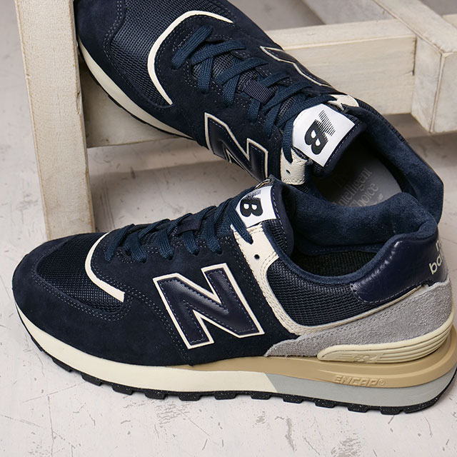 ニューバランス NEWBALANCE スニーカー U574LG U574LGBN SS23 メンズ・レディース Dワイズ NAVY 紺 ネイビー系