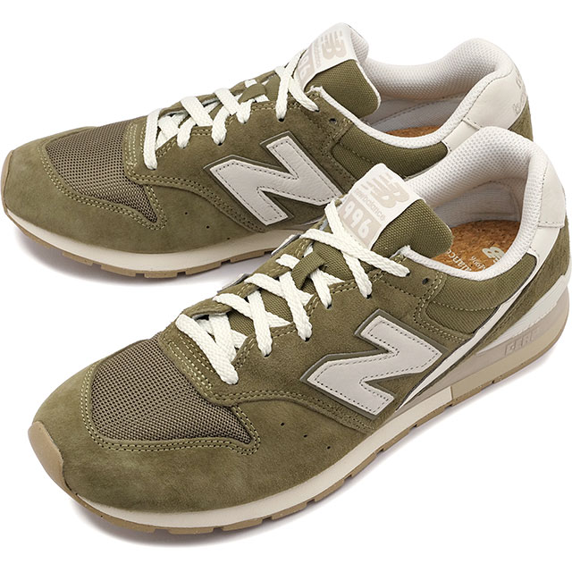 【極美品】ニューバランス CM996RS2 オリーブ グリーン ヌバック 23 New Balance CM996RS2 OLIVE（ニューバランス CM996RS2-オリーブ