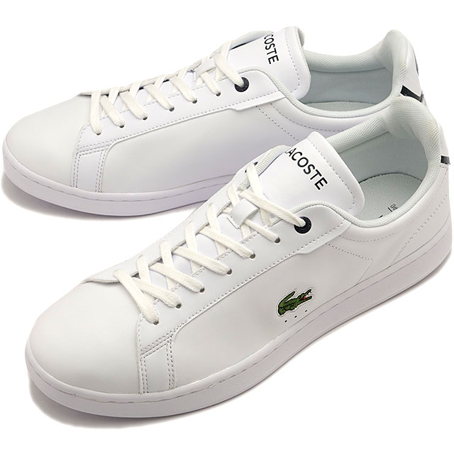 ラコステ LACOSTE メンズ スニーカー カーナビー プロ 45SMA0110-042 SS23 M CARNABY PRO BL23 1 SMA 靴 WHT NVY 白 ホワイト系