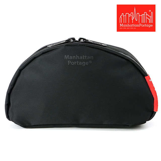 マンハッタンポーテージ Manhattan Portage マキアージュ ポーチ MP2002NTWLB SS23 Maquillage Pouch アクセサリーポーチ 小物入れ ナイロンツイル Black