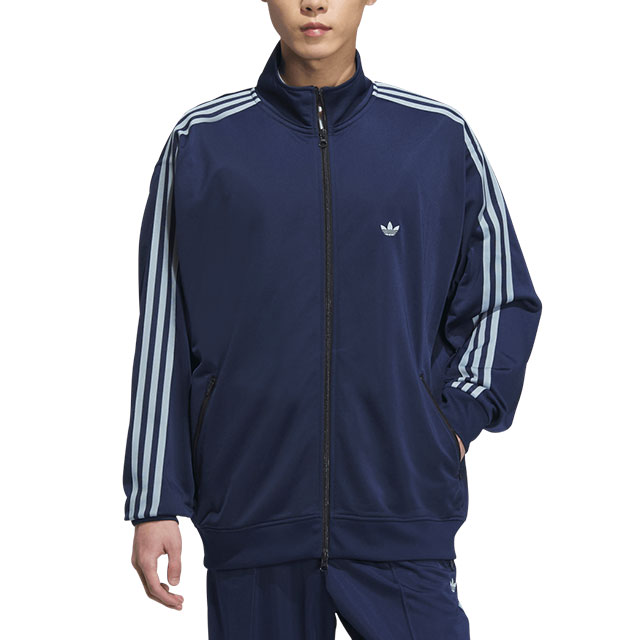 日本別注カラー アディダスオリジナルス adidas Originals メンズ ベッケンバウアー トラックトップ HBN85 IK9149 SS23 ナイトインディゴ｜mischiefstyle