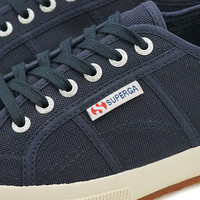 SUPERGA★2750-COTUCOTSTRIPE★兼用★ネイビー×ホワイト系 2750 コットンクラシック｜COTU CLASSIC（NAVY） – SUPERGA