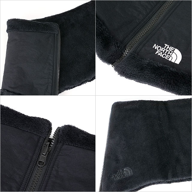 THE NORTH FACE REVERSIBLE NECK GAITER ZIP BLACK （ザ・ノース