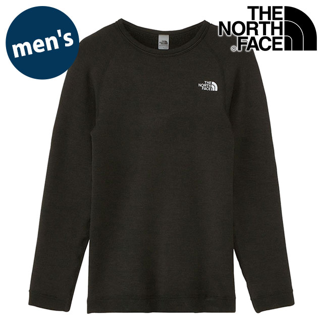 ザ ノースフェイス THE NORTH FACE メンズ エクスペディションホットクルー NT62313-K FW23 トップス インナー 防寒 ブラック