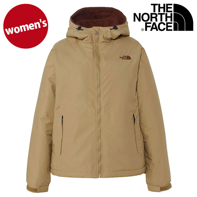 ザ・ノース・フェイス THE NORTH FACE レディース コンパクトノマドジャケット NPW72330-KC FW23 Compact Nomad Jacket TNF アウター ケルプタン カプチーノ