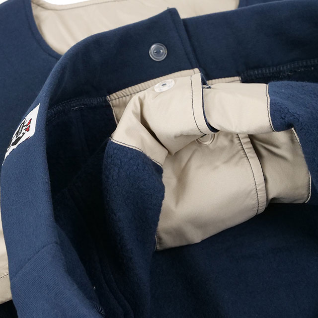 CHUMS（チャムス） メンズ チャムスロゴナイロンコンビカーディガン