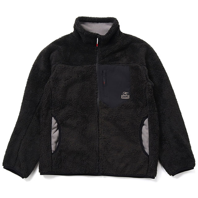新品 CHUMS フリース M アウター ブラック チャムス CHUMS（チャムス） メンズ ボンディングフリースジャケット CH04-1386