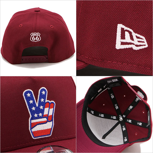 NEW ERA（ニューエラ） キャップ 13772616 9FORTY A-Frame ROUTE66