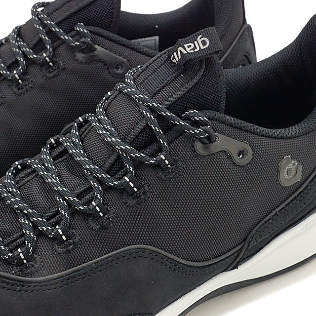 gravis（グラビス） スニーカー メンズ KONA コナ BLACK/WHITE 01030