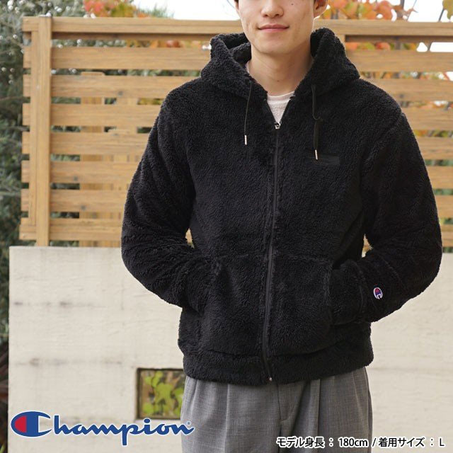 Champion（チャンピオン） メンズ ジップフーデッドジャケット C3-L615