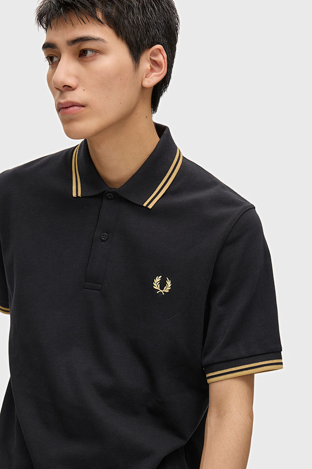 FRED PERRY（フレッドペリー） ポロシャツ ツインティップド フレッド