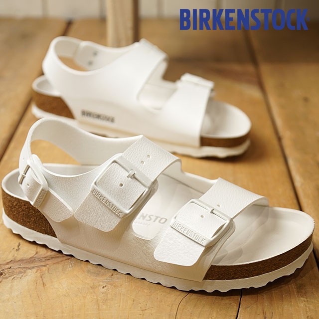 【きょんさん用】　ビルケンシュトック　ミラノ　ホワイト　サンダル ビルケンシュトック BIRKENSTOCK MILANO ミラノ ストラップ