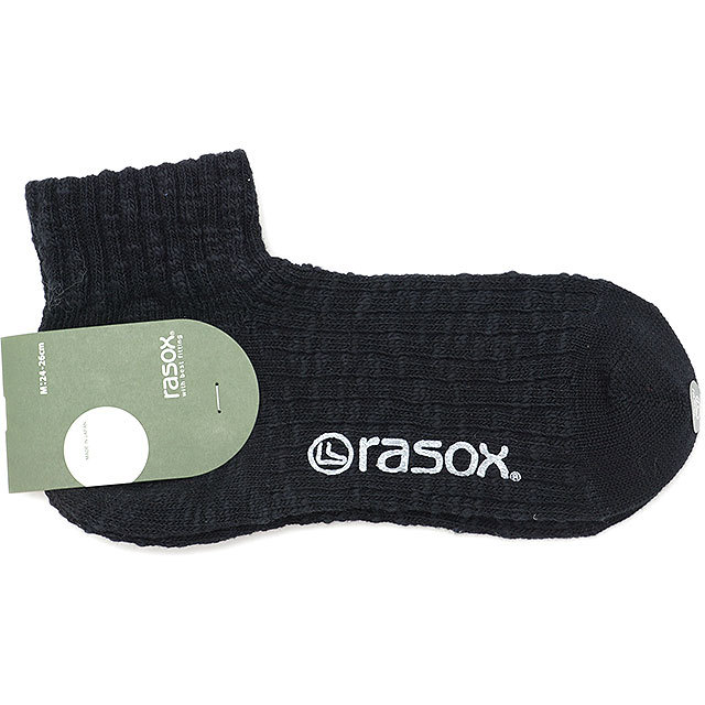 rasox ラソックス メンズ・レディース 靴下 ソックス ビックスラブ・アンクル CA181AN02｜mischiefstyle｜03