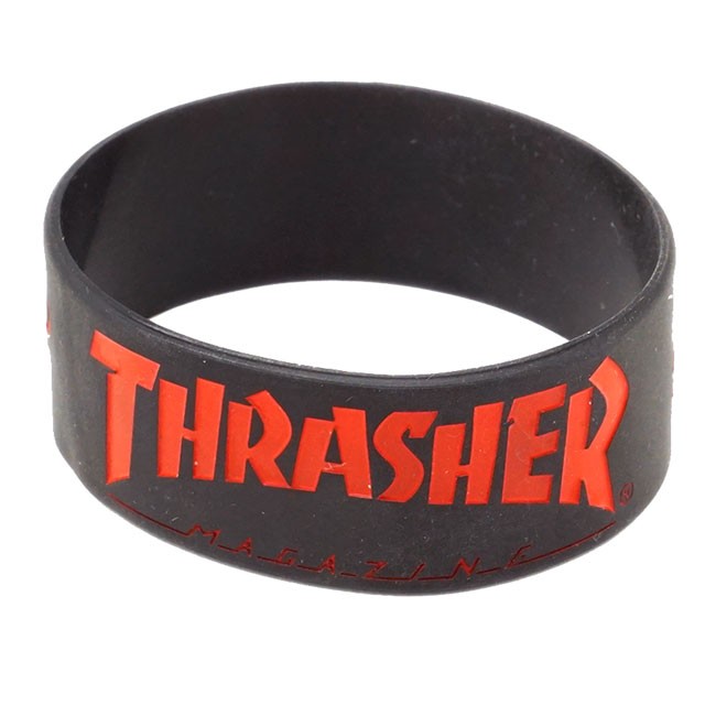 THRASHER スラッシャー ラバーバンド リストバンド THRRW100 FW17