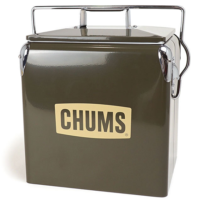 美品　CHUMS チャムス Steel Cooler Box クーラーボックス CHUMS CHUMS(チャムス) STEEL COOLER BOX 54L / スチール