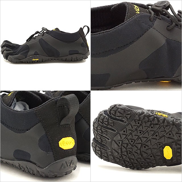 ビブラムファイブフィンガーズ Vibram FiveFingers 5本指シューズ レディース オールラウンド V-ALPHA 18W7101 靴 ベアフットスニーカー 黒 Black 正規取扱店_2