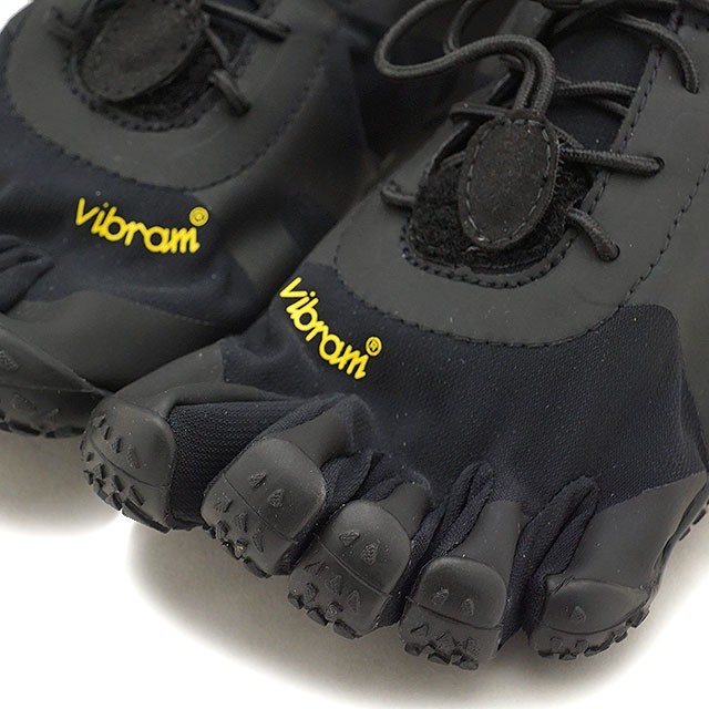 ビブラムファイブフィンガーズ Vibram FiveFingers 5本指シューズ レディース オールラウンド V-ALPHA 18W7101 靴 ベアフットスニーカー 黒 Black 正規取扱店_4