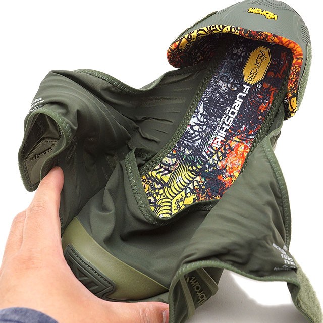 ビブラム フロシキ シューズ レディース Vibram FUROSHIKI shoes スニーカー ビブラムソール 靴 Olive 18WAD04  SS18