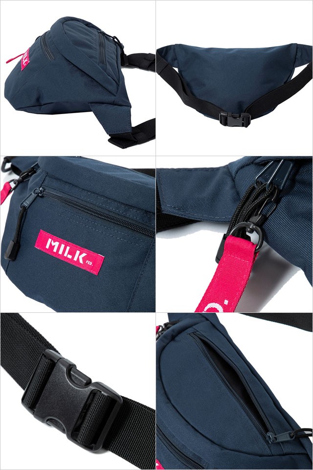 MILKFED.（ミルクフェド） ボディバッグ MINI FANNY PACK LOGO TAG