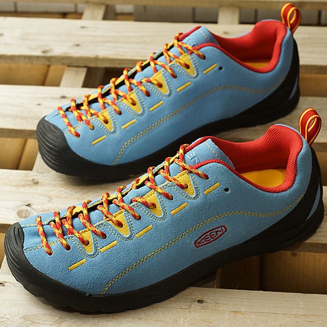 KEEN JASPER キーン　ジャスパー　エーテルブルー　レモンクローム　水色 KEEN（キーン） メンズ ジャスパー MEN JASPER アウトドア スニーカー