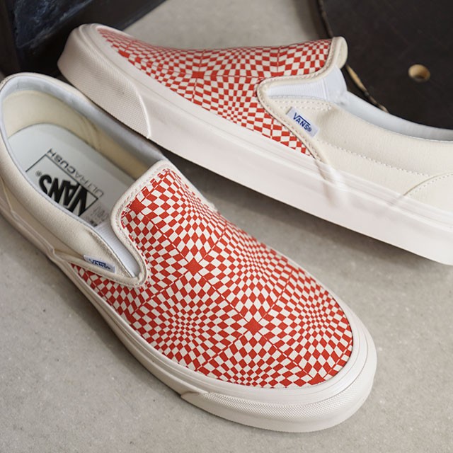 VANS 98 DX OG RED WHITE WARP CHECK VN0A3JEXVMZ SS19 10057992 SHOETIME Yahoo