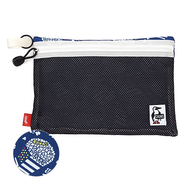 CHUMS（チャムス） エコ フラット ポーチ M A5サイズ Eco Flat Pouch M