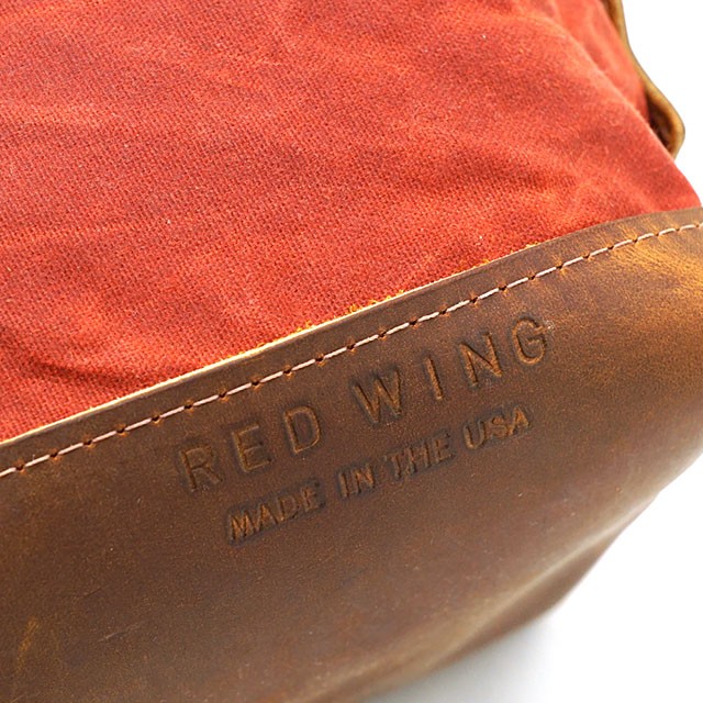 レッドウィング REDWING トラベルポーチ レッドウィングレザー＆ワックスキャンバス TRAVELERS POUCH バッグインバッグ  MARTEXIN WAXED CANVAS 95149 FW19 : 10060125 : SHOETIME - 通販 - Yahoo!ショッピング