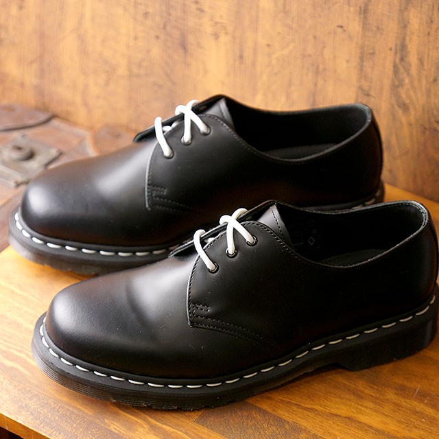 ドクターマーチン Dr.Martens 3ホールシューズ ホワイトステッチ 