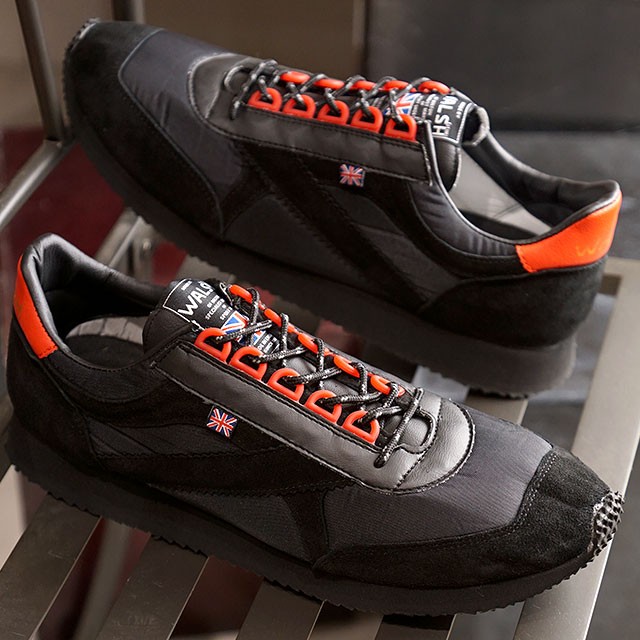 未使用　WALSH voyager レザー UK9 英国製 ホワイト WALSH ウォルシュ スニーカー ボヤージャーレザー VOYAGER