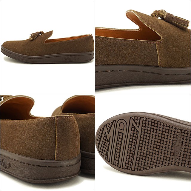 マネブ MANEBU メンズ プラン スエード PRAN SUEDE スリッポン