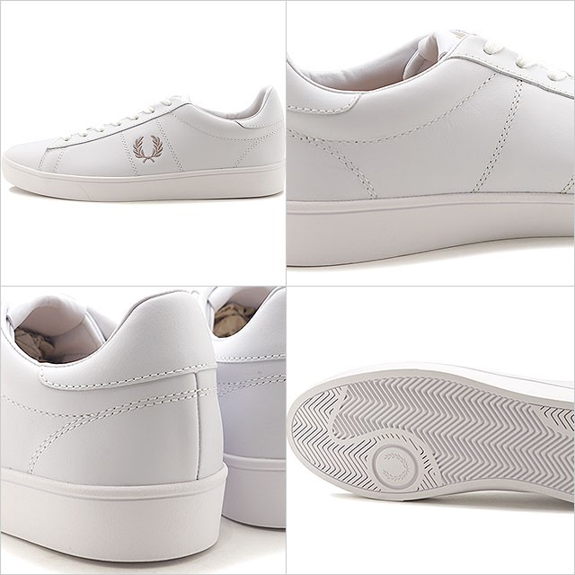 未使用級 FRED PERRY レザー スニーカー 靴 シューズ 白 B8250 未使用級 FRED PERRY レザー スニーカー 靴 シューズ 白 B8250