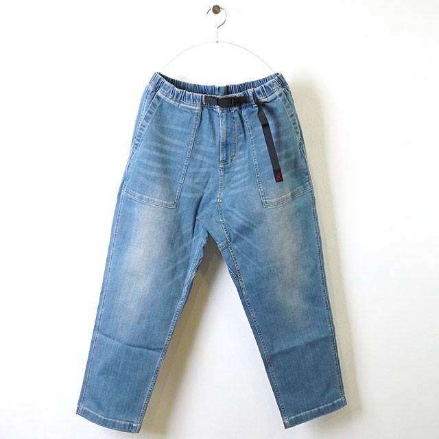 グラミチ GRAMICCI メンズ デニム ルーズ テーパード パンツ DENIM