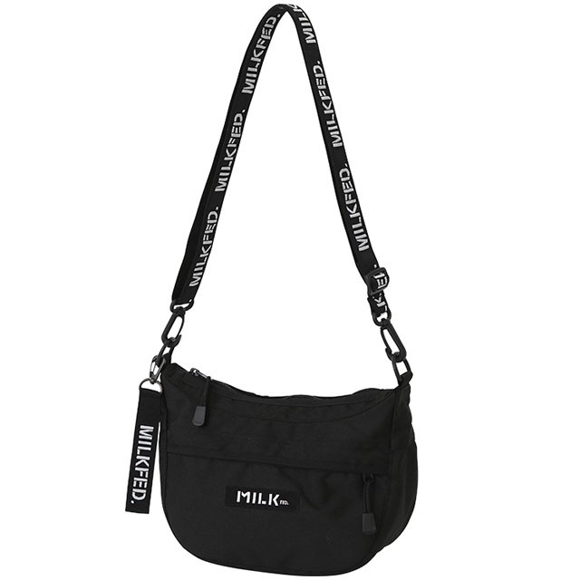 [ミルクフェド][MILKFED]ロゴベーシック ショルダーバッグ ブラウン 楽天市場】ミルクフェド ショルダーバッグ LOGO BASIC SHOULDER