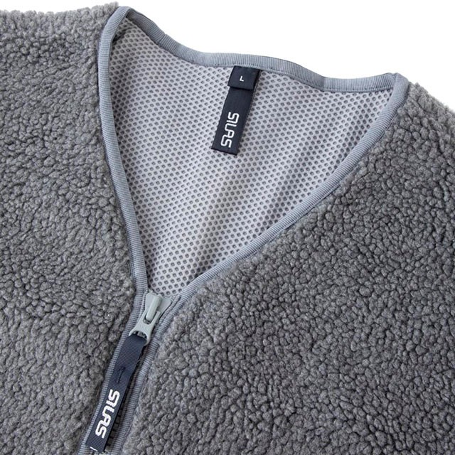 SILAS（サイラス） メンズ ボアフリース ジップ ジャケット BOAFLEECE