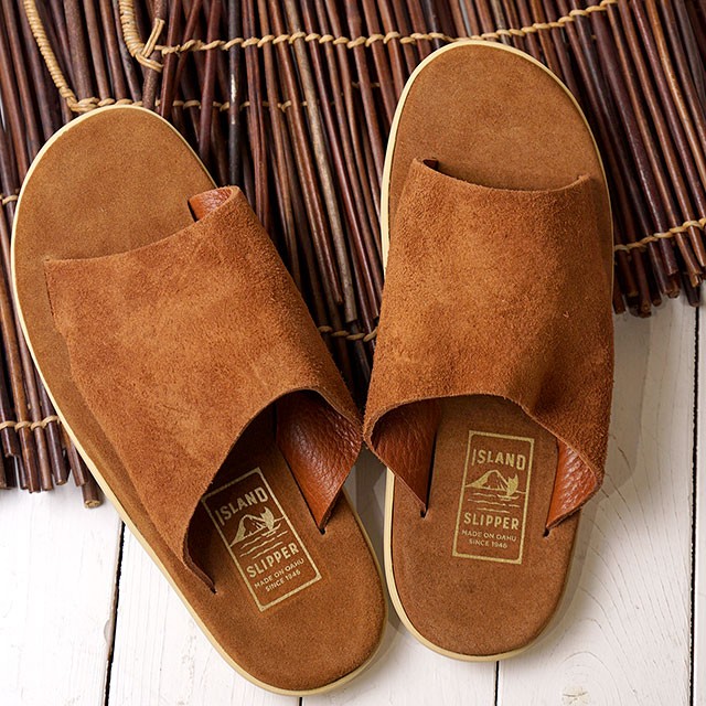 ISLAND SLIPPER（アイランドスリッパ） スエードレザー スライド