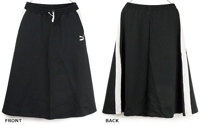 PUMA（プーマ） レディース ジャージスカート クラシックス ロング