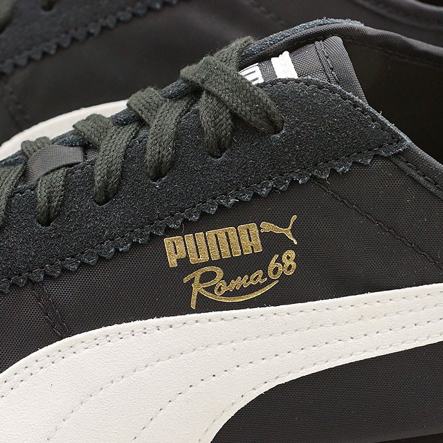 正規品★PUMA★ROMA OG NYLON BLACK スニーカー 男女兼用 関税込 Amazon | [プーマ]Puma Roma Basic Blackローマ基本(26CM) US