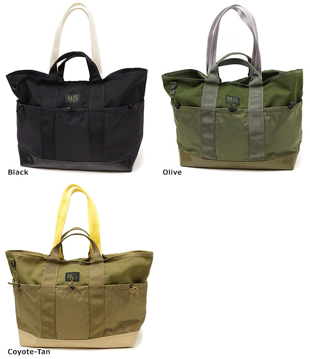 エムアイエス MIS マルチポケット トートバッグ MULTI POCKET TOTE BAG MIS-1036 SS20 メンズ・レディース  アメリカ製 カバン