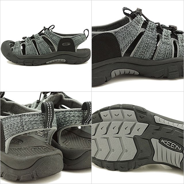 KEEN グレー スポーツサンダル M 8.5 / W 10 1100-0082-de2.jpg