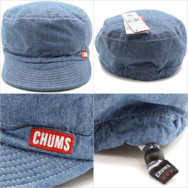 CHUMS TGキャップ & BLUE BLUE×PORTER ケース CHUMS（チャムス） 帽子 ティージーキャップ TG Cap CH05-1167 SS20