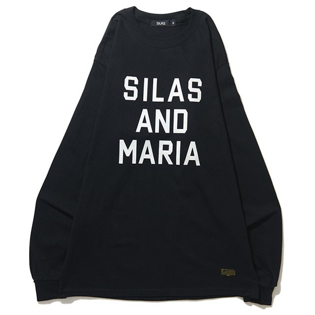 サイラス SILAS メンズ Tシャツ ロングスリーブティー サイラスアンドマリアロゴ LS TEE MIL SILAS AND MARIA LOGO  10194110 FW19SPOT