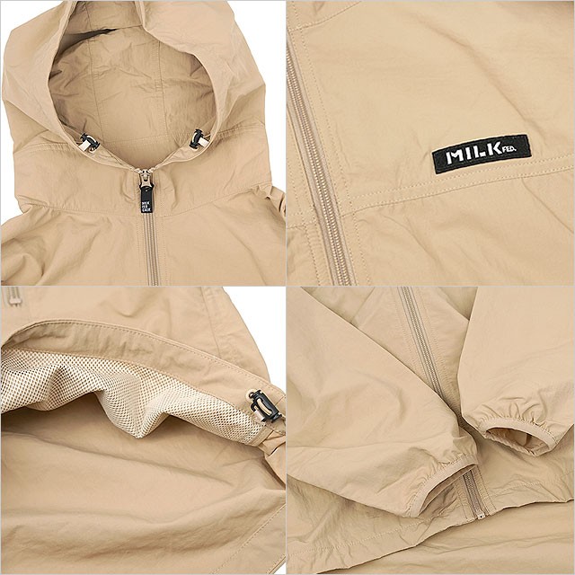 [ミルクフェド] ジャケット レディース　新品未使用タグ付き MILKFED.（ミルクフェド） スタジャン LOGO PATCH QUILTED JACKET