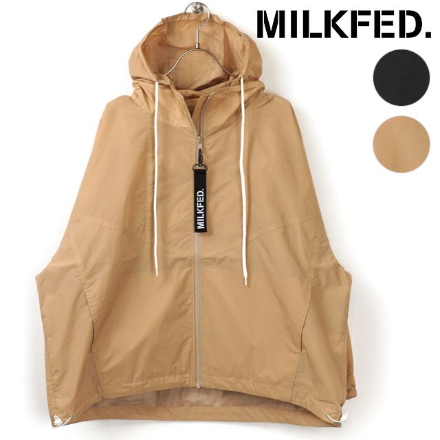 マウンテンパーカー ミルクフェド レディース MILKFED BACK LOGO