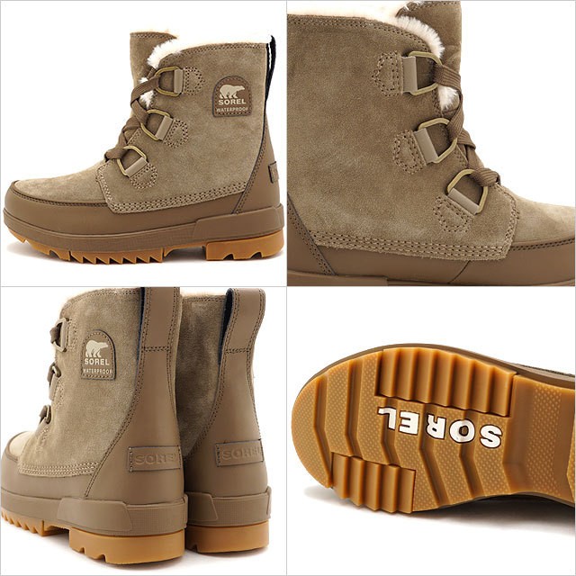 ソレル SOREL スノーブーツ ティボリ IV W TIVOLI 4 NL3425-297 FW20 レディース 防水スエード ウィンターブーツ 靴  KHAKI II カーキ系 : 10063577 : SHOETIME - 通販 - Yahoo!ショッピング