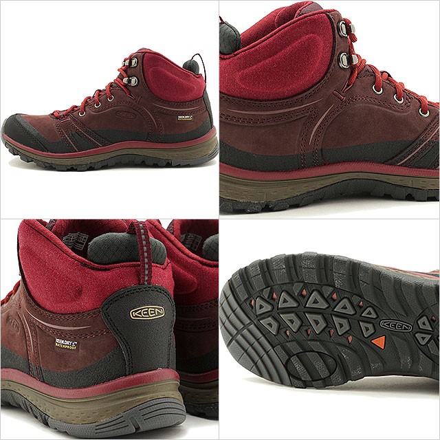 KEEN（キーン） スニーカー テラドーラ レザー ミッド ウォーター