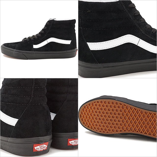 Buy Sk8-Hi 'Pig Suede - Black' - VN0A4BV618L | GOAT